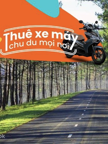 Thuê xe máy tại Đà Lạt